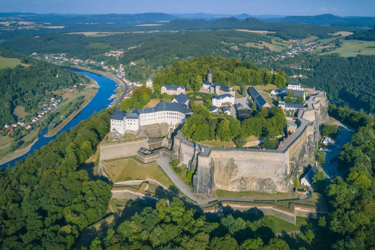Szwajcaria Saksońska i Twierdza Königstein